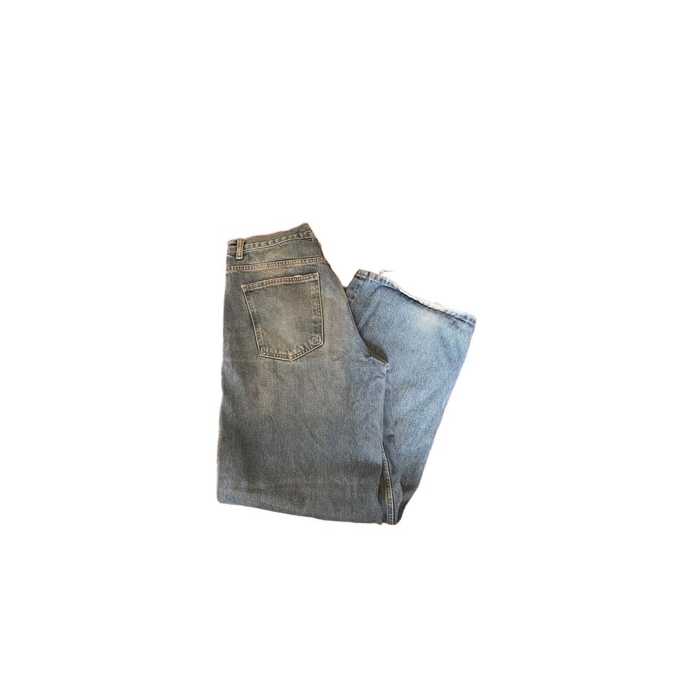 Zara Mid Rise Wide Leg Jeans Size 10